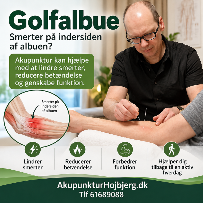 Golfalbue – Akupunkturbehandling