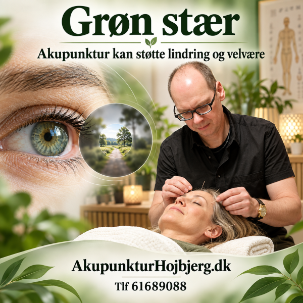 Grøn stær og akupunktur i harmoni